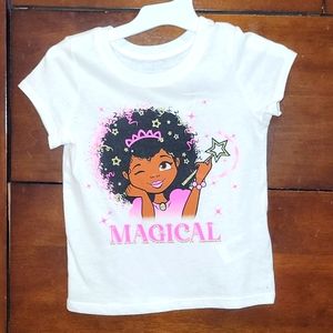 White short sleeve tee